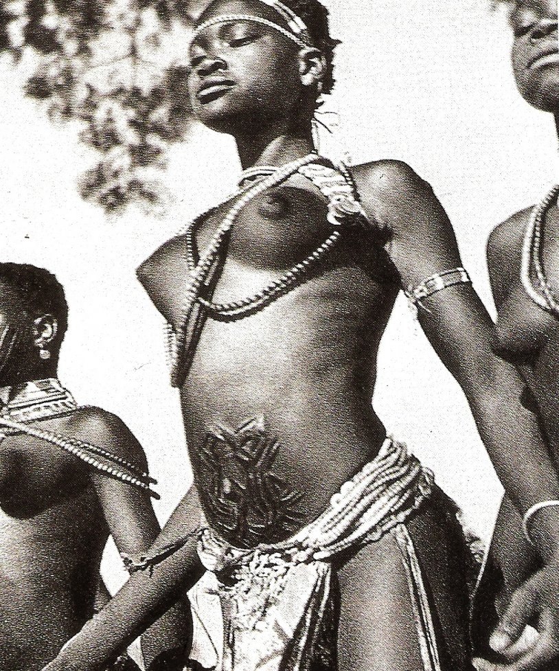 Naked African women