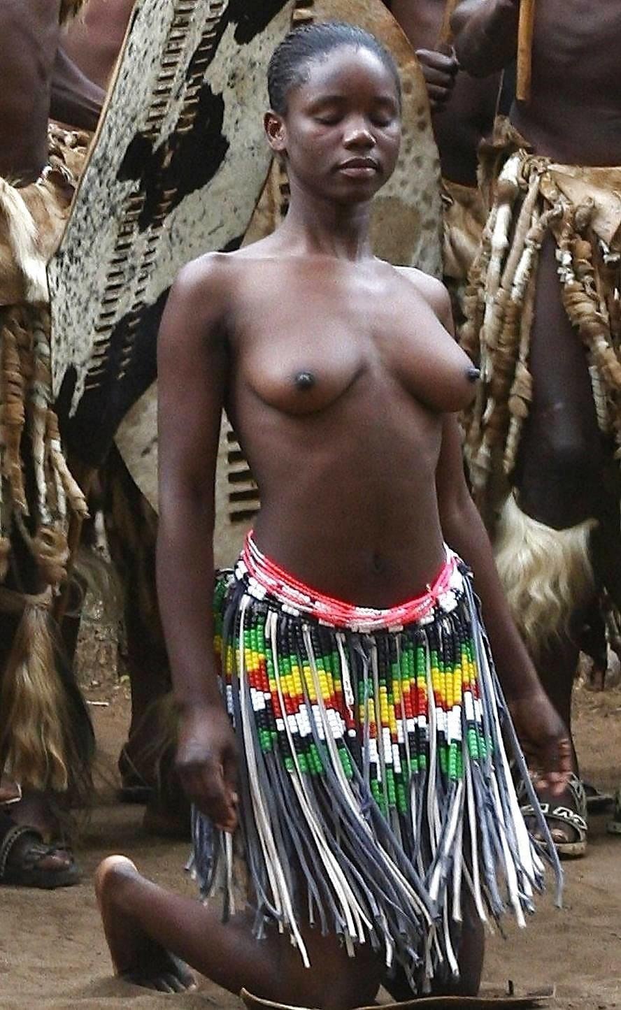 Naked wild black women