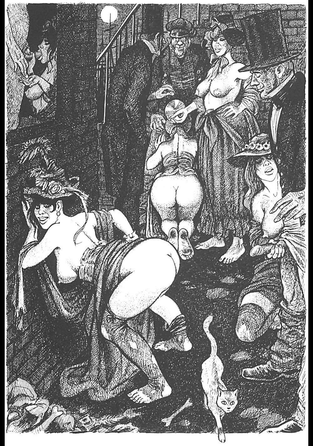 Old erotic comics