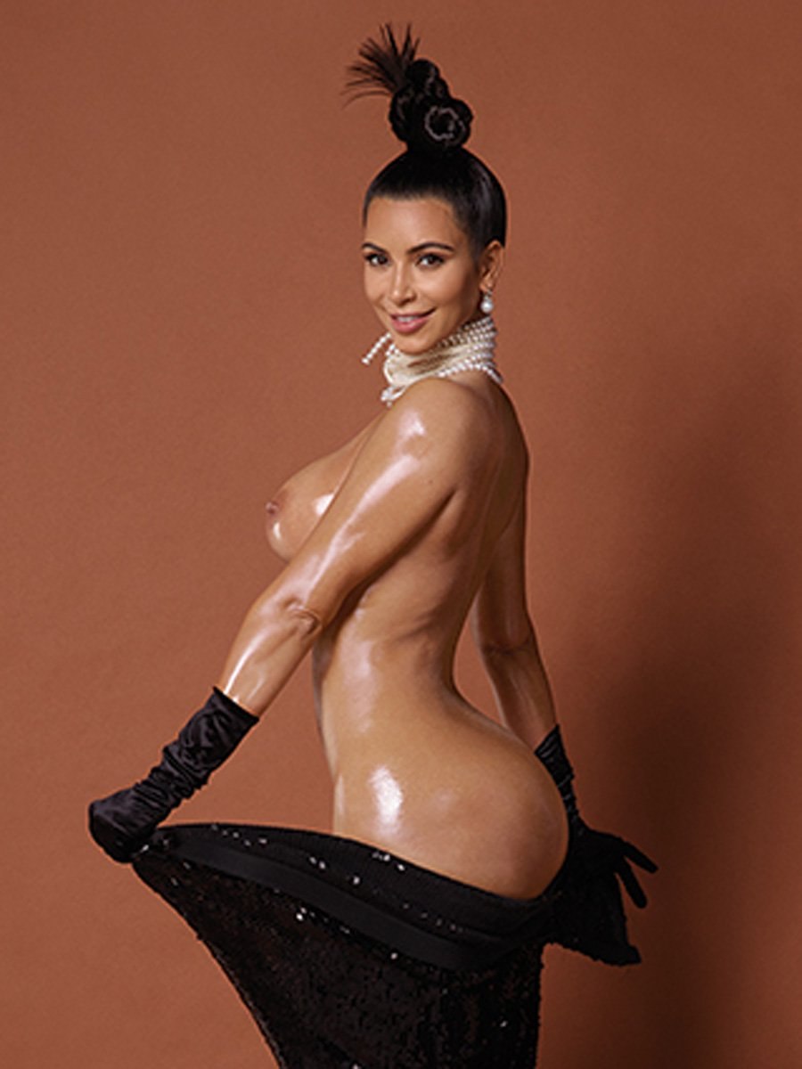 Kim Kardashian naked anal