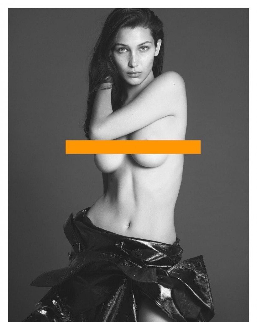 Bella Hadid to plastic figure