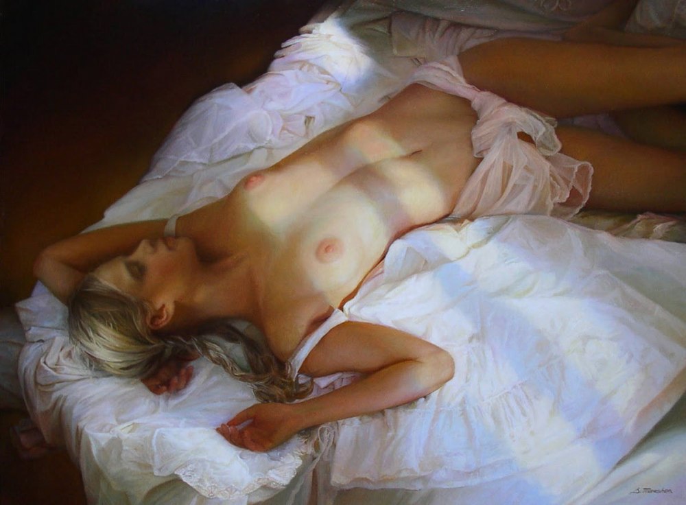Sleeping girls naked