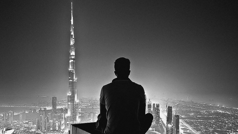 Parkur on the roof