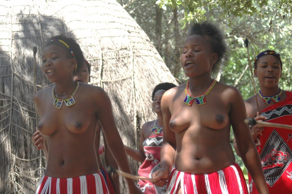Namibia. The Khimba Broke is naked