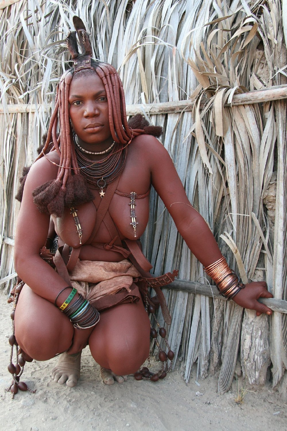 Beautiful naked African girls