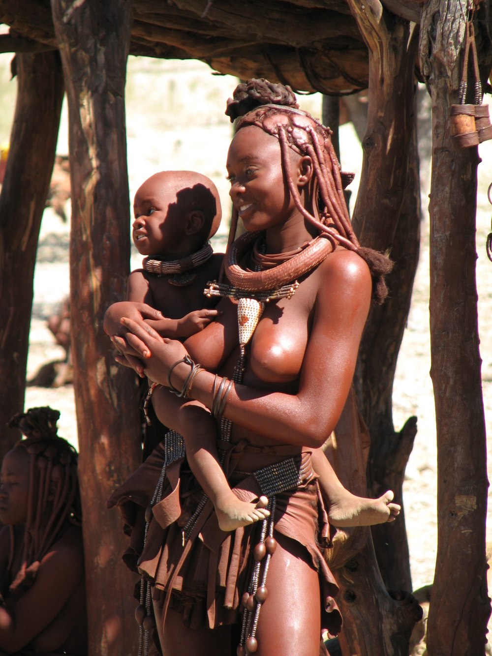 Naked African women