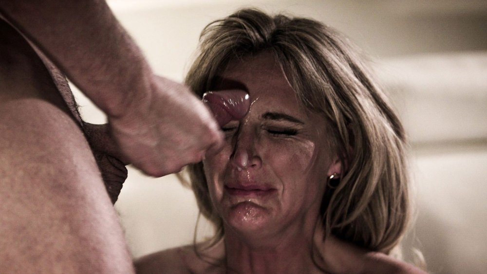 Milf is crying with pleasure