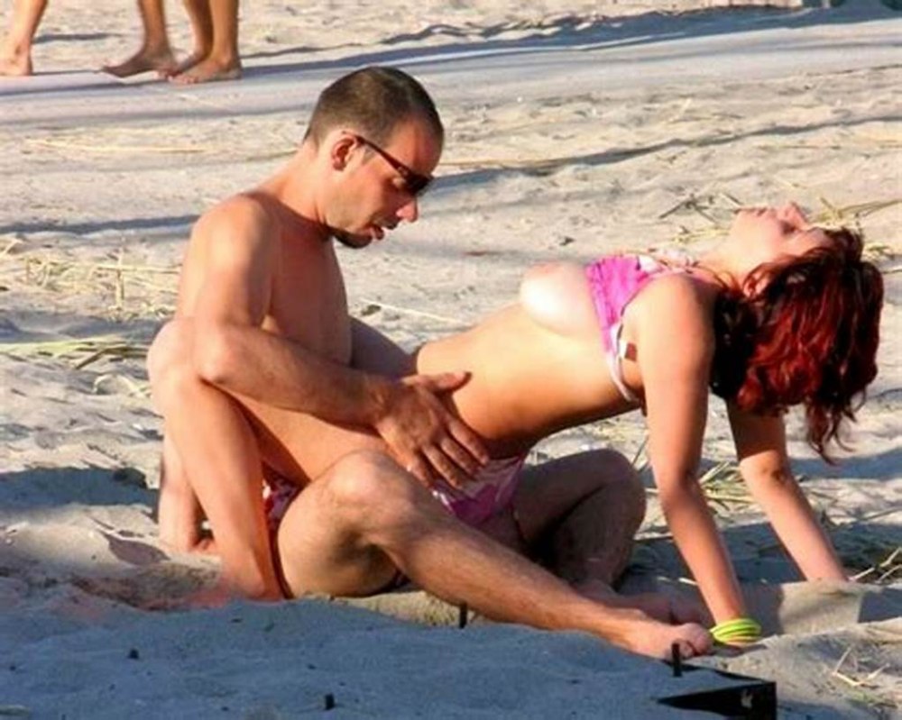 Beach party in the style of nude
