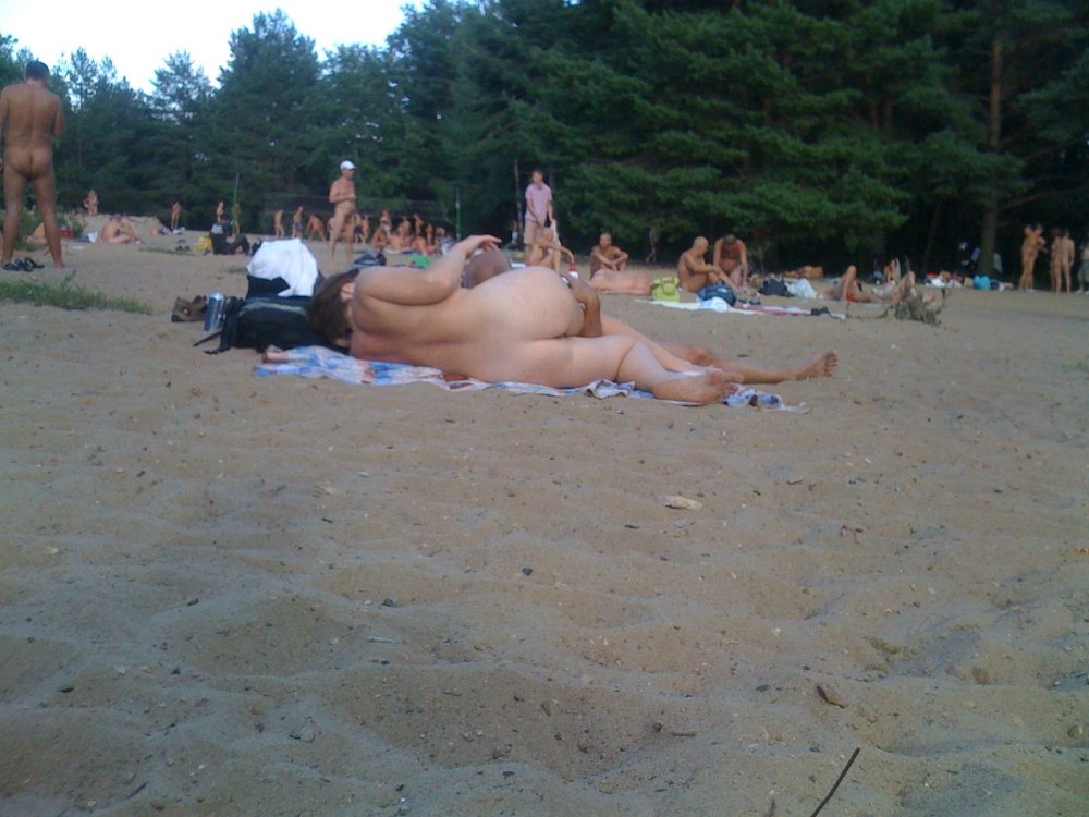 Silver Bor Nudist beach photo naked