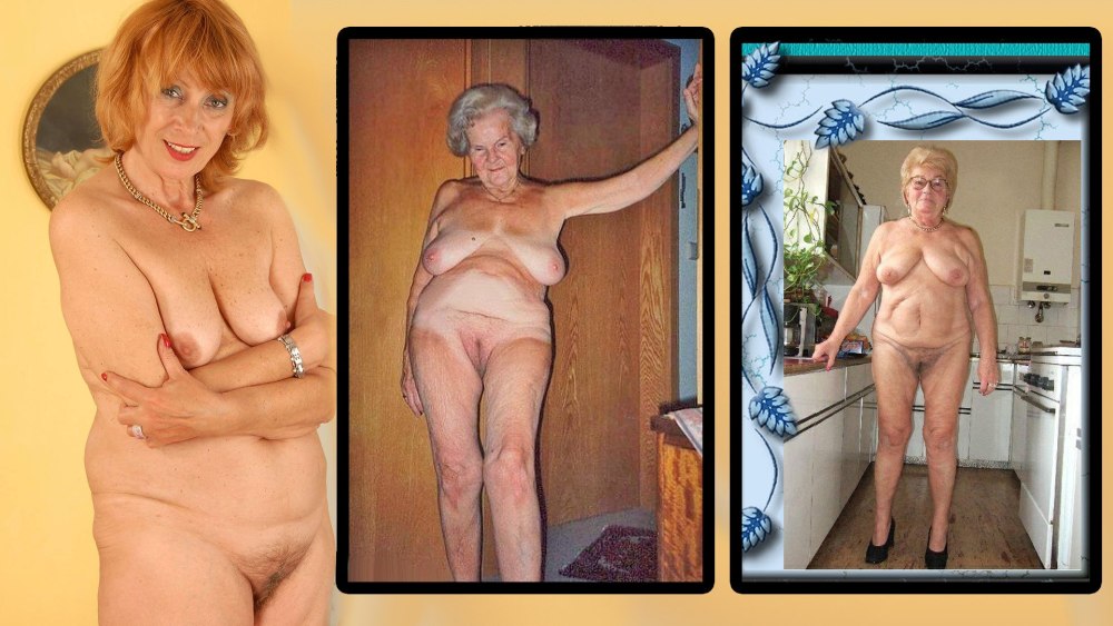 Older women without panties