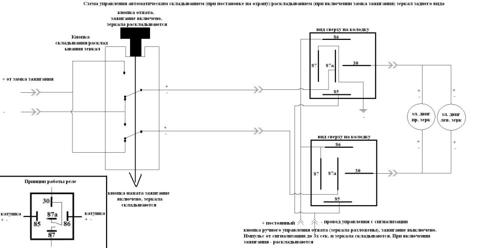 Reverse camera connection diagram 2in