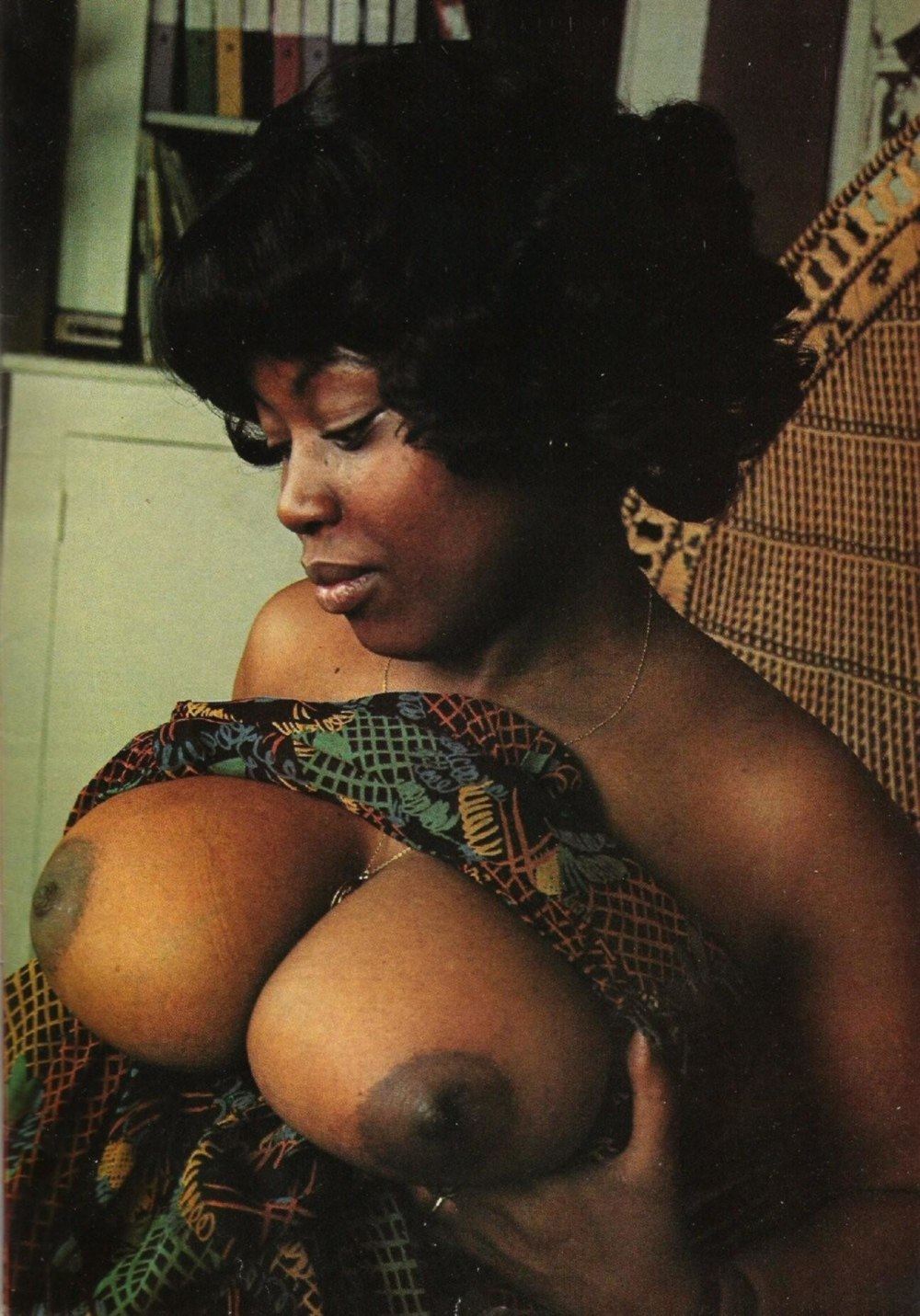 Retro pornography of black women