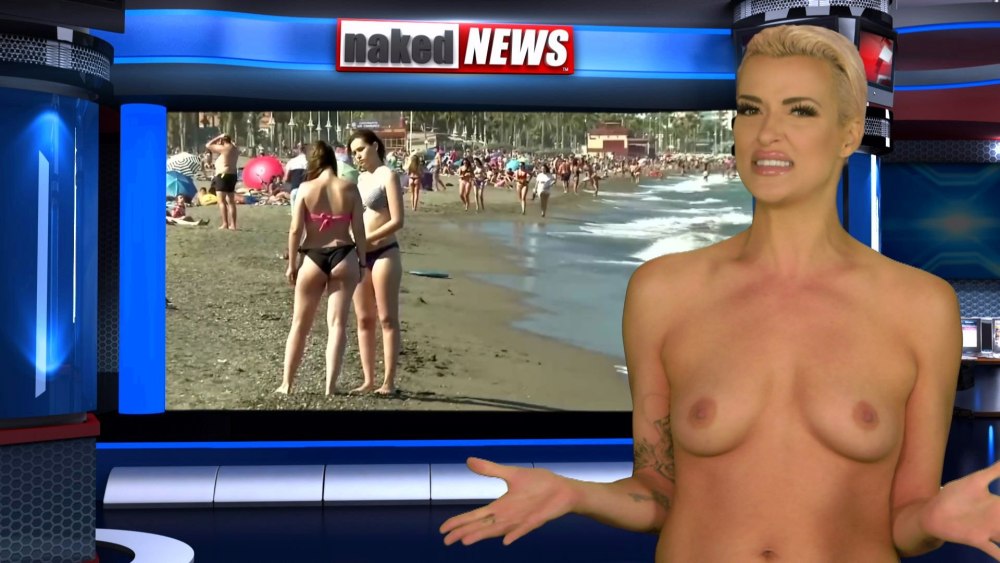 Naked tits reporter