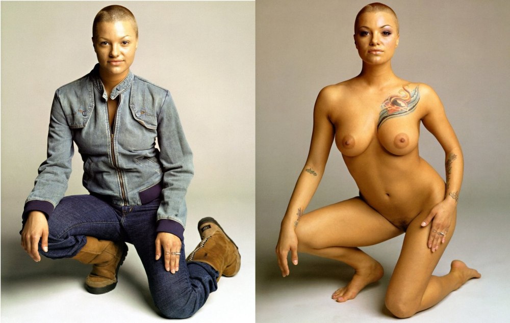 Celebrities are dressed and undressed