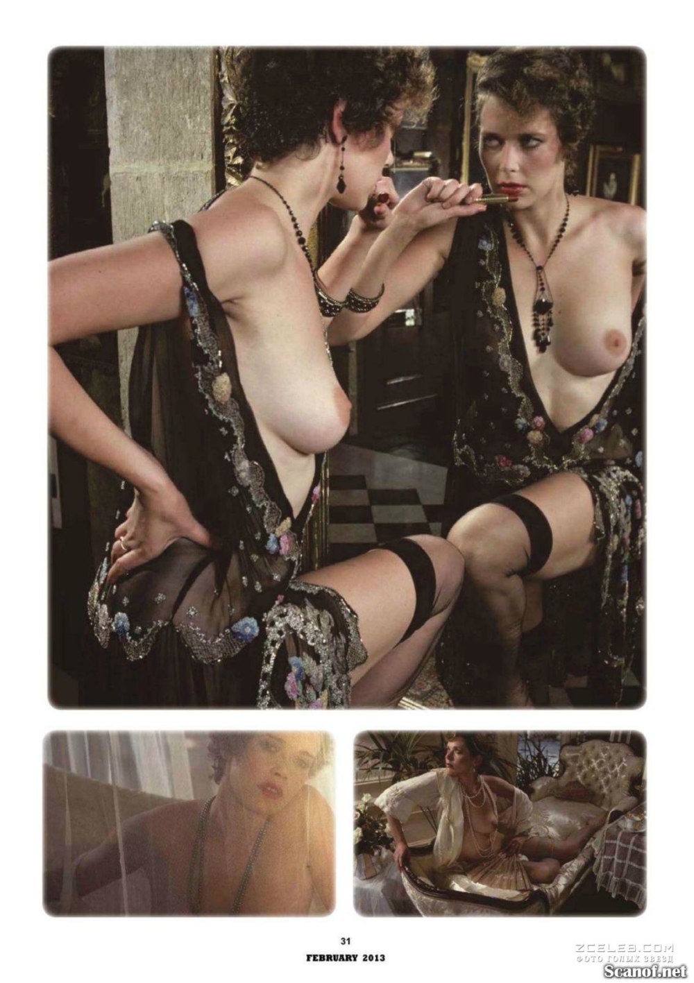 Sylvia Crystel is naked