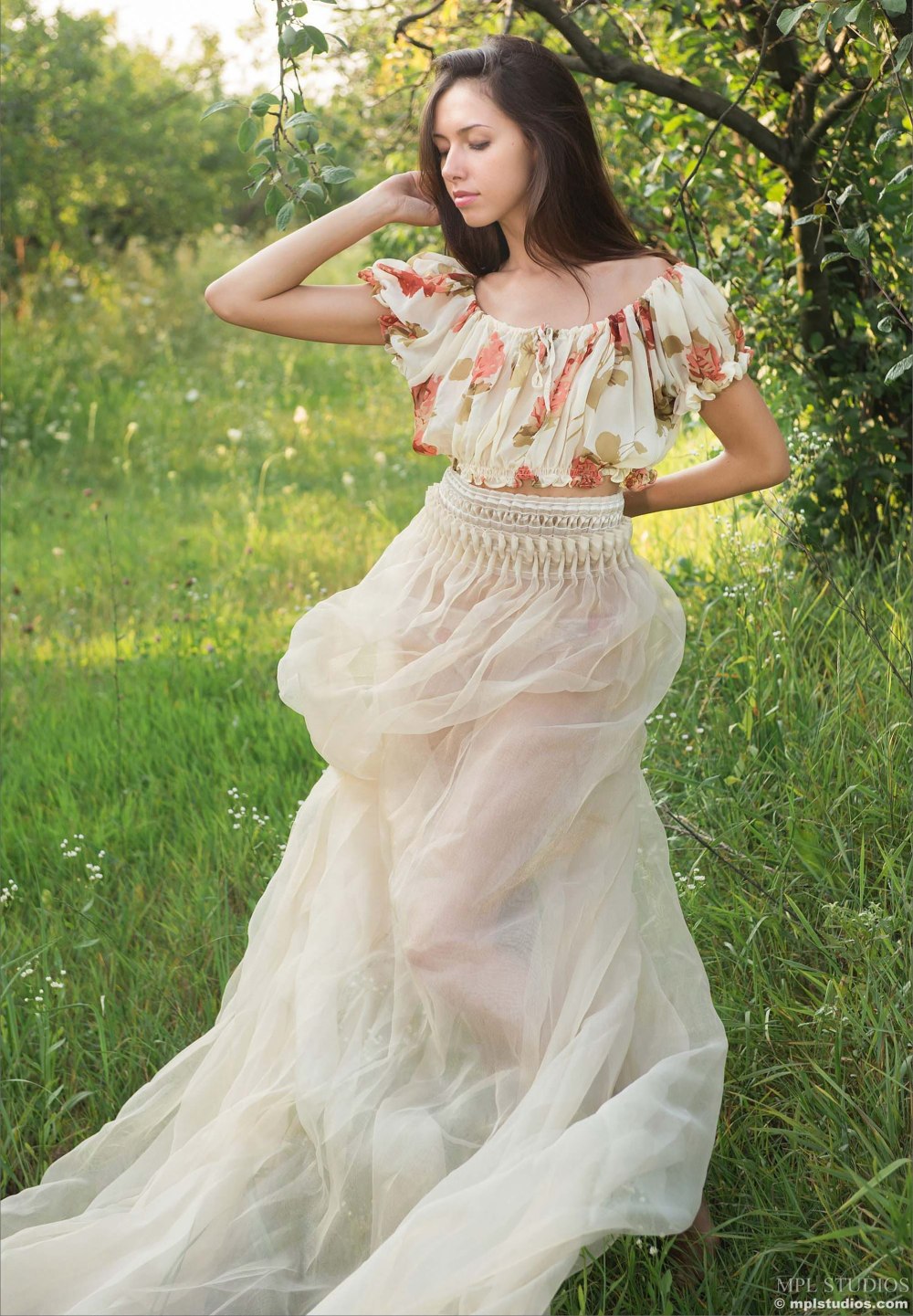 Ksenia Teplova in the series Angelica