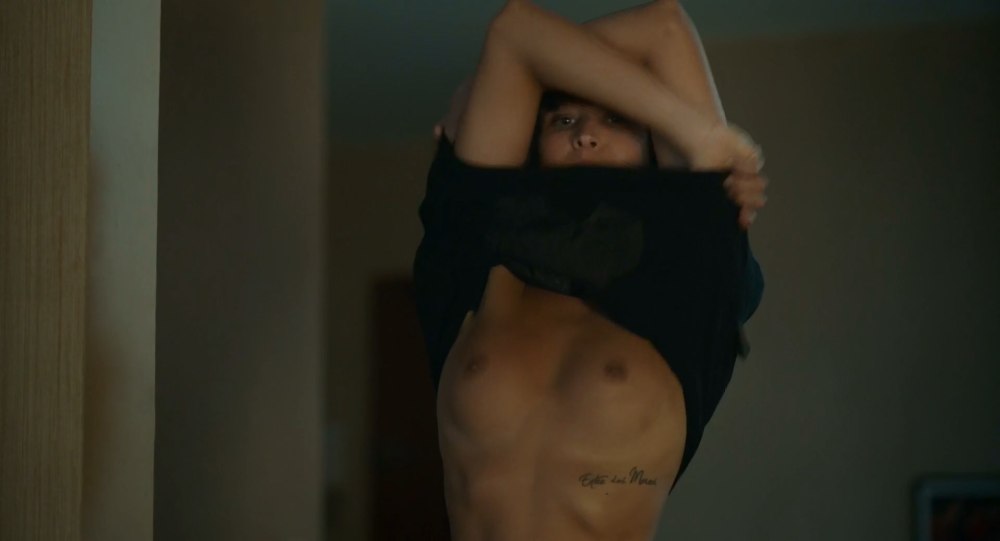Alice Belaidi naked in films